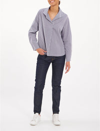 1qty RELIQUAT 80€ 0%  / Chemise iconique Noa - White Navy