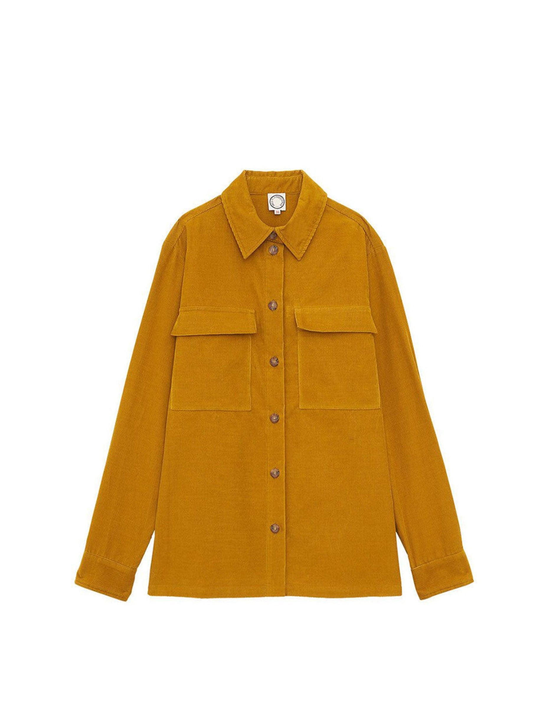 25qty RELIQUAT 95€ 0%  / Surchemise Chandler à poches - Ocre