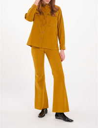 25qty RELIQUAT 95€ 0%  / Surchemise Chandler à poches - Ocre