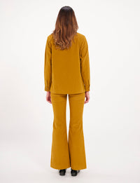 25qty RELIQUAT 95€ 0%  / Surchemise Chandler à poches - Ocre
