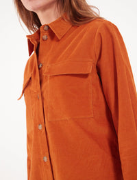27qty RELIQUAT 95€ 7,7%  / Surchemise Chandler à poches - Orange