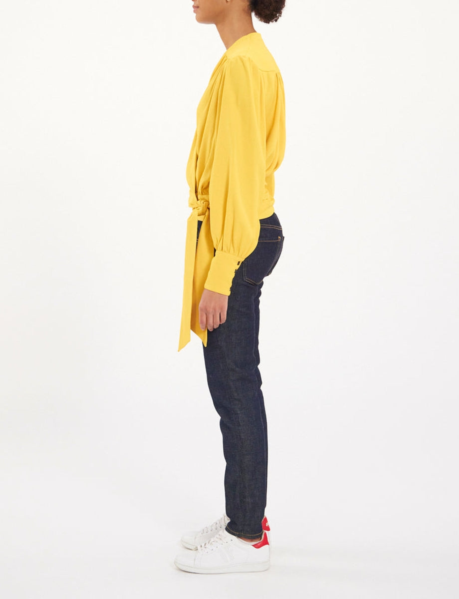 7qty RELIQUAT 95€ 22,2%  / Chemise oversize Elena - Ocre