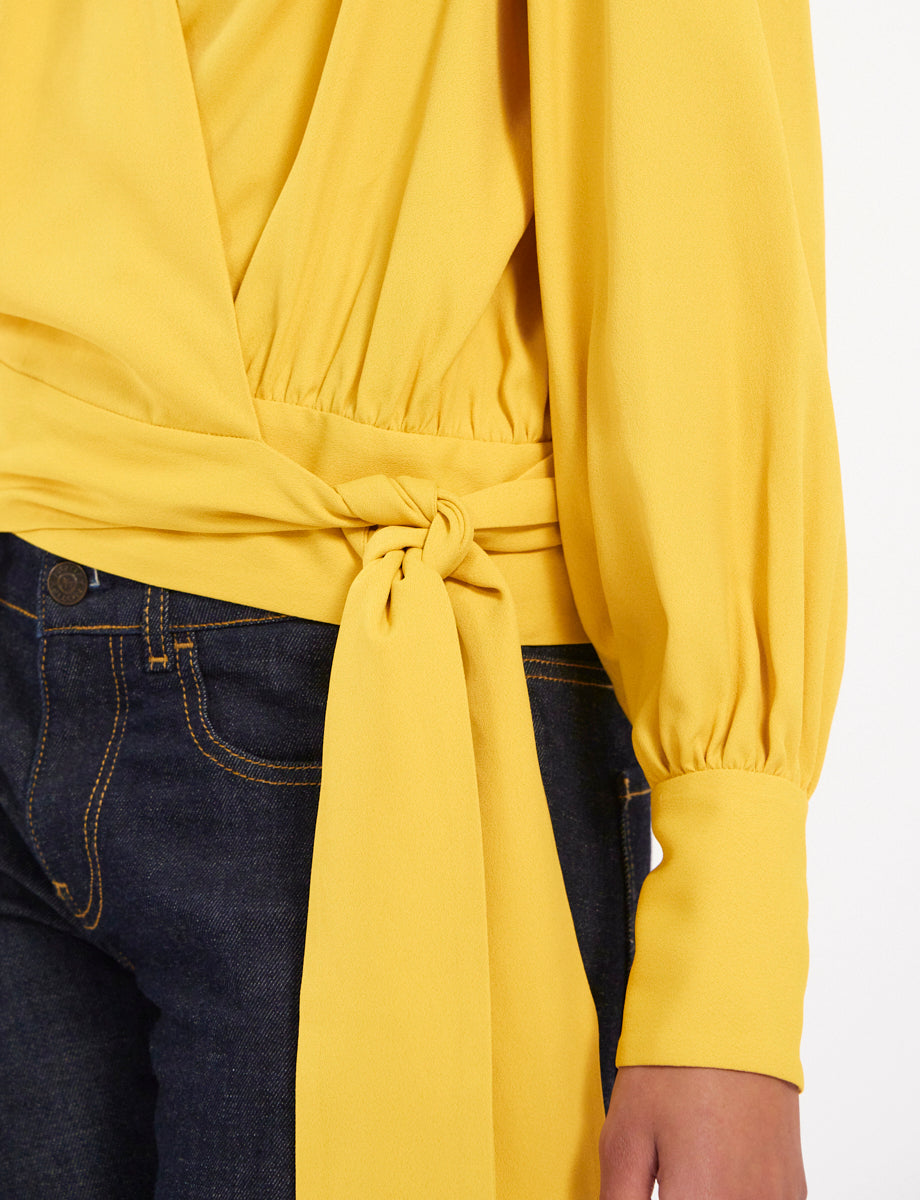 7qty RELIQUAT 95€ 22,2%  / Chemise oversize Elena - Ocre