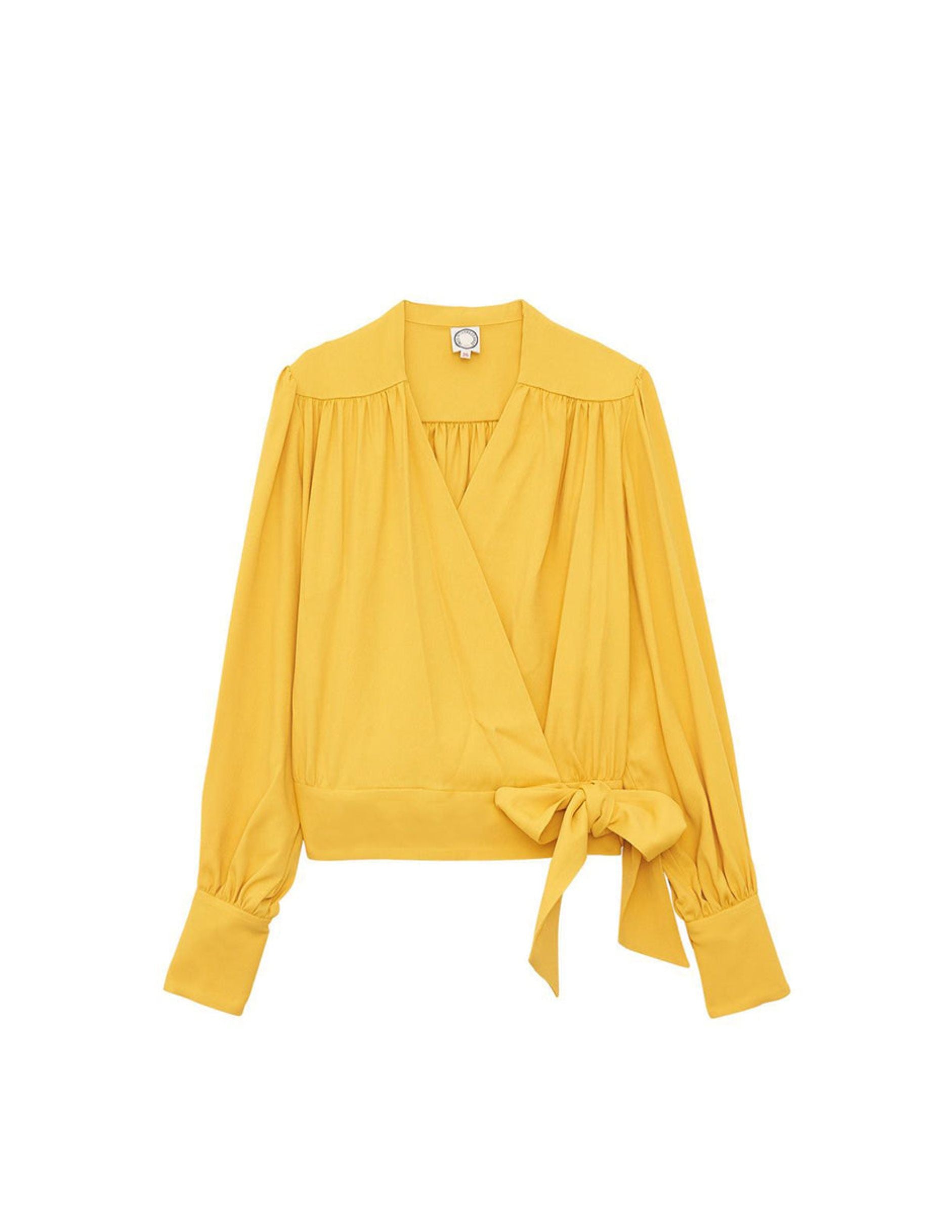 7qty RELIQUAT 95€ 22,2%  / Chemise oversize Elena - Ocre