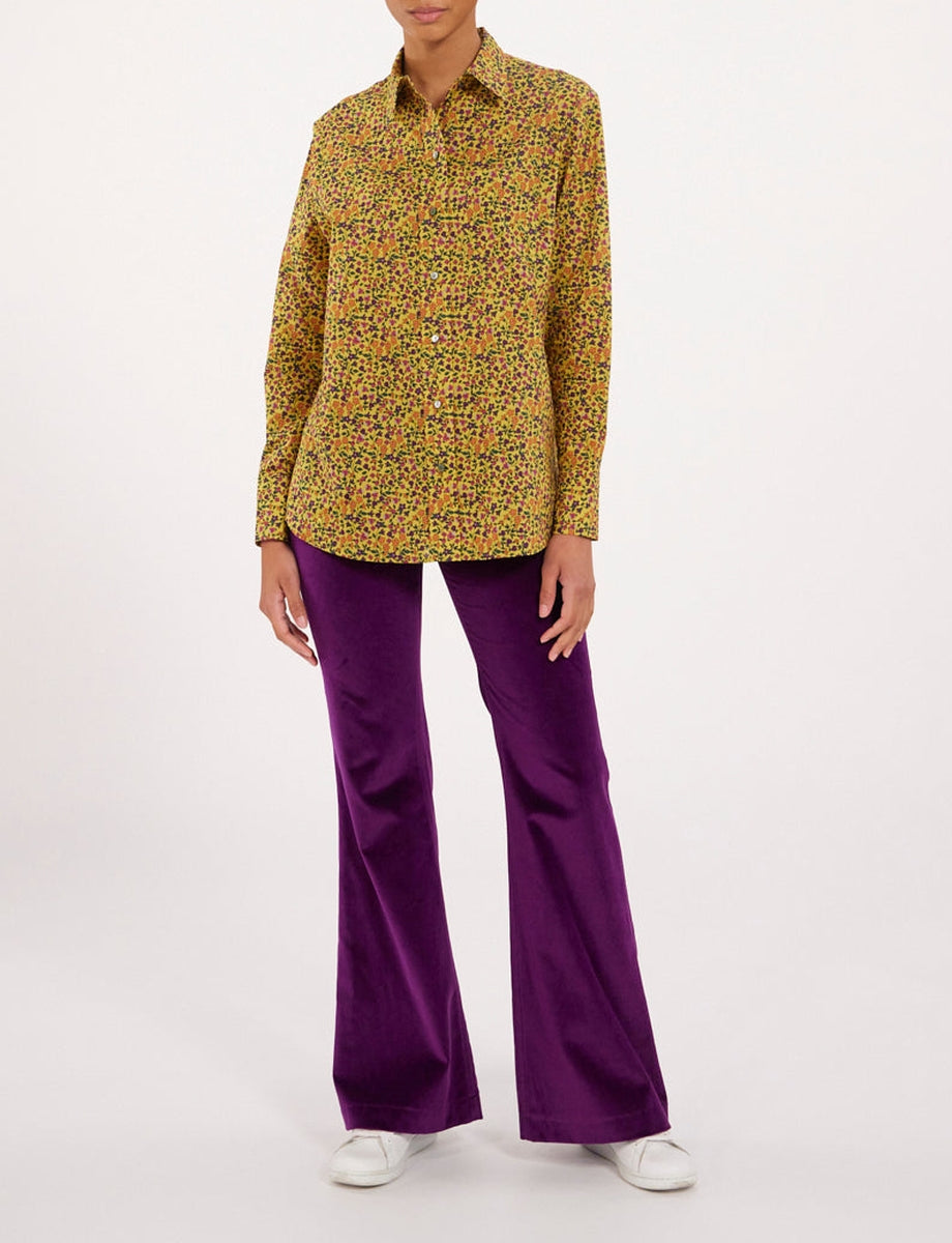 33qty RELIQUAT 80€ 0%  / Chemise droite Maureen Shirt - Hippie Flower
