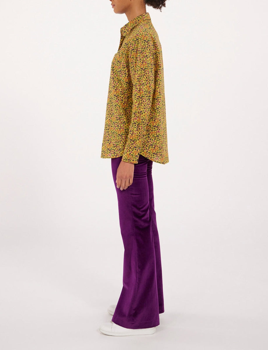 33qty RELIQUAT 80€ 0%  / Chemise droite Maureen Shirt - Hippie Flower
