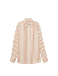 8qty RELIQUAT 95€ 0%  / Chemise droite Maureen Shirt - Ecru Multicolor