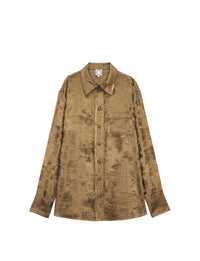 8qty RELIQUAT 95€ 0%  / Chemise droite Maureen Shirt - Gold