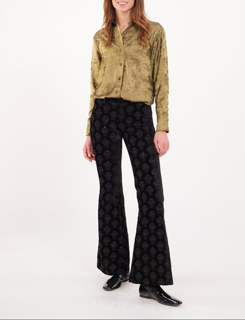 8qty RELIQUAT 95€ 0%  / Chemise droite Maureen Shirt - Gold