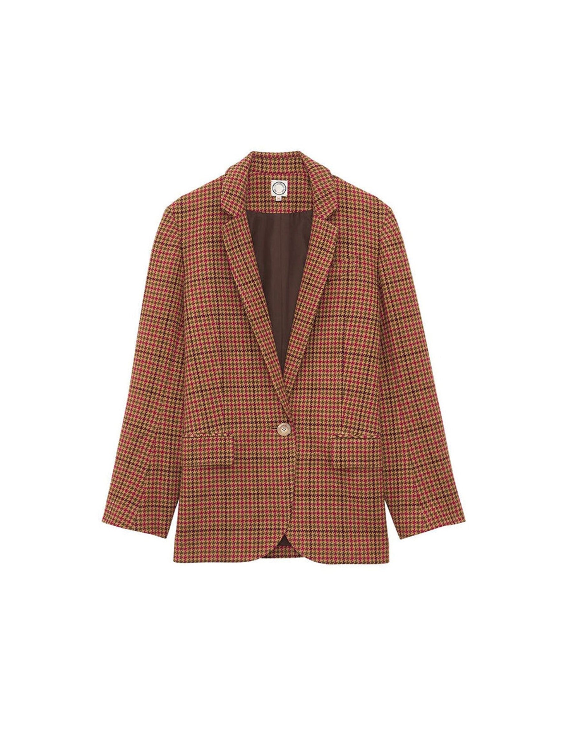 7qty RELIQUAT 120€ 25%  / Blazer ajusté Bruna en laine - Pink Khaki