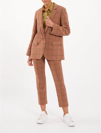 7qty RELIQUAT 120€ 25%  / Blazer ajusté Bruna en laine - Pink Khaki