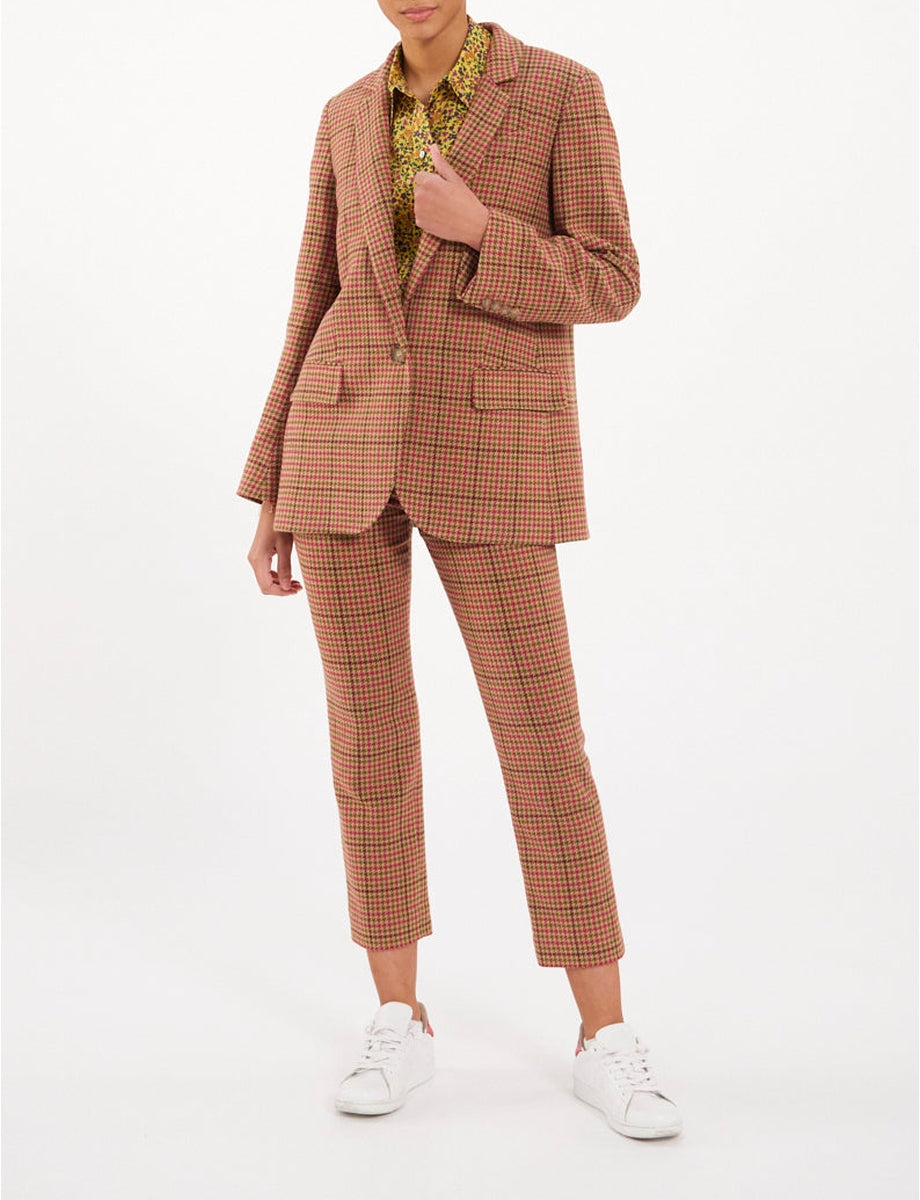 7qty RELIQUAT 120€ 25%  / Blazer ajusté Bruna en laine - Pink Khaki