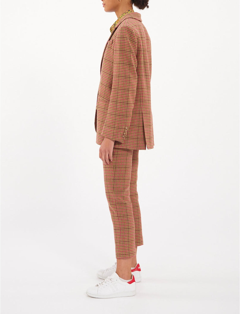 7qty RELIQUAT 120€ 25%  / Blazer ajusté Bruna en laine - Pink Khaki