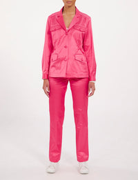 5qty RELIQUAT 120€ 0%  / Veste Flipper saharienne - Pink