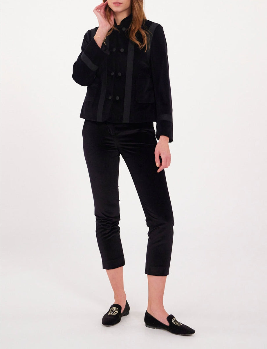 1qty RELIQUAT 120€ 100%  / Blazer Phoebe à motif - Black