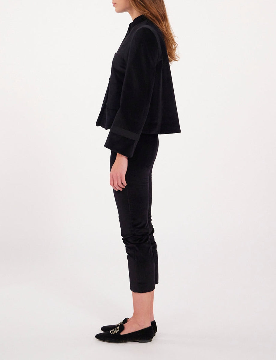 1qty RELIQUAT 120€ 100%  / Blazer Phoebe à motif - Black