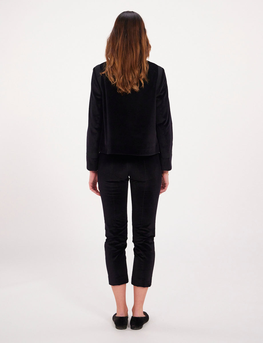 1qty RELIQUAT 120€ 100%  / Blazer Phoebe à motif - Black