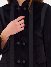 1qty RELIQUAT 120€ 100%  / Blazer Phoebe à motif - Black