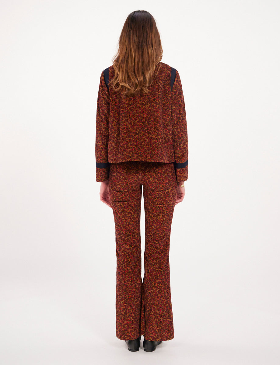 2qty RELIQUAT 120€ 100%  / Blazer Phoebe à motif - Cachemire Multicolor