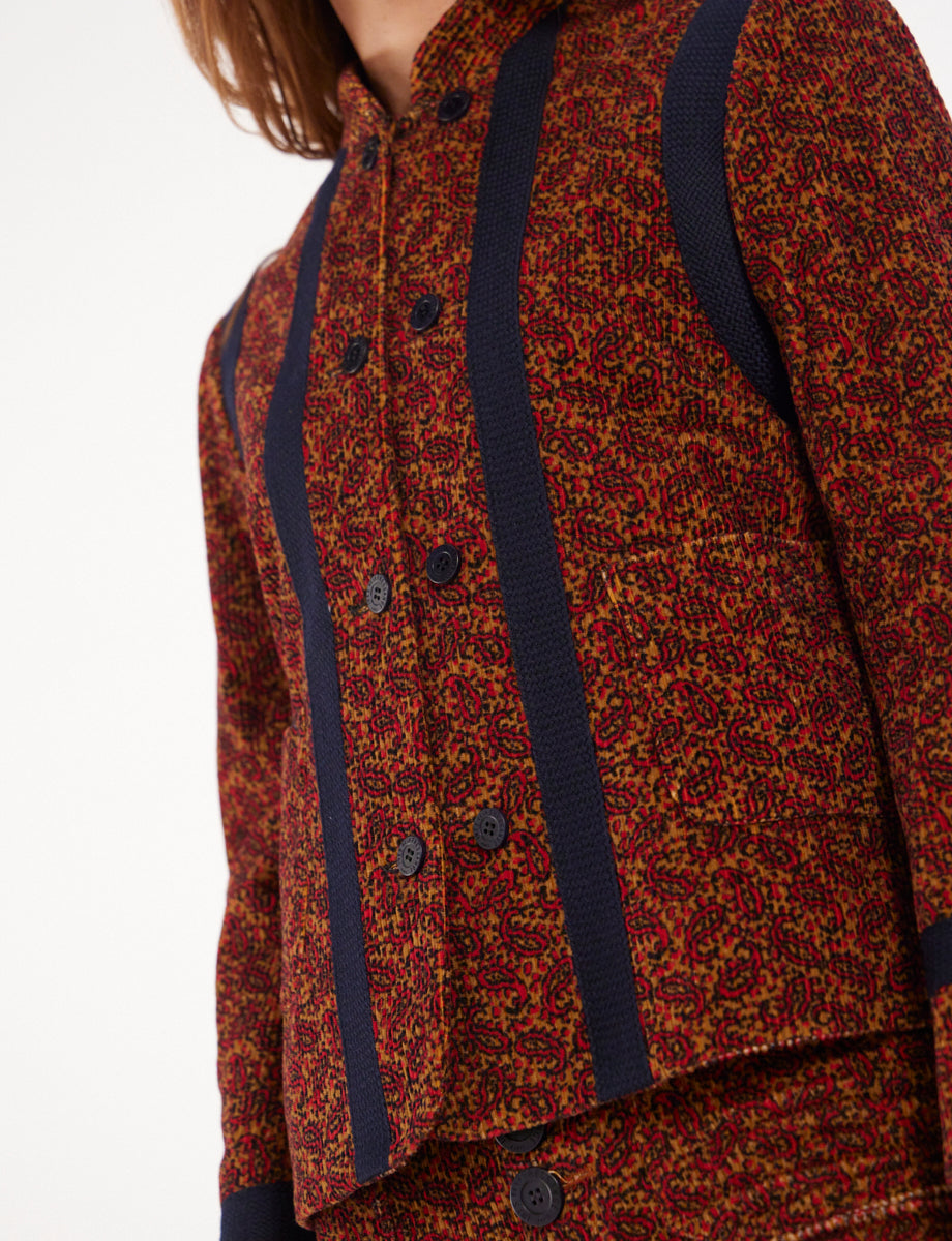 2qty RELIQUAT 120€ 100%  / Blazer Phoebe à motif - Cachemire Multicolor