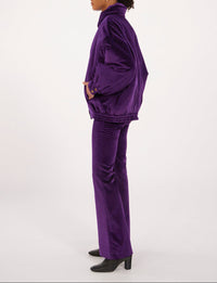 1qty RELIQUAT 120€ 100%  / Blouson col montant Elios - Purple
