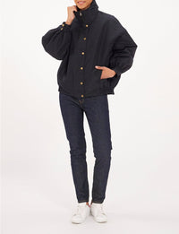 2qty RELIQUAT 120€ 100%  / Blouson col montant Elios - Black