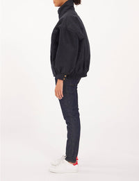 2qty RELIQUAT 120€ 100%  / Blouson col montant Elios - Black