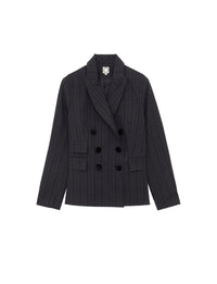 2qty RELIQUAT 120€ 50%  / Blazer boutonné Maurice - Black