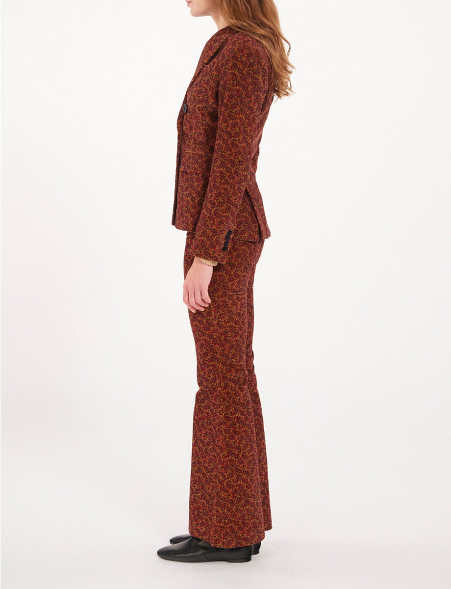 28qty RELIQUAT 120€ 17,6%  / Blazer boutonné Maurice - Cachemire Multicolor