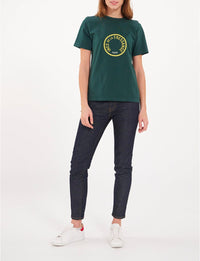4qty RELIQUAT 20€ 0%  / T-shirt droit Oscar - Green Dark