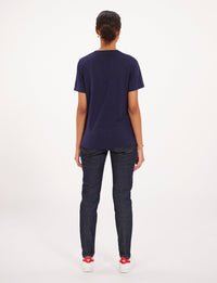 3qty RELIQUAT 20€ 0%  / T-shirt col V Aurore - Blue Yellow