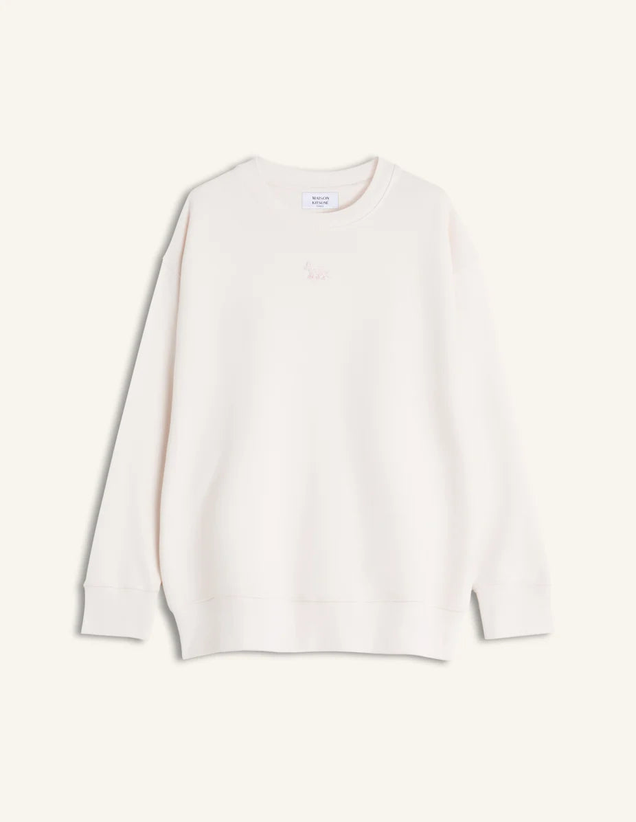 Baby Fox Oversize Sweatshirt - Mauve