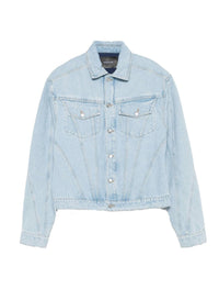 MEDIUM BLUE // blue denim jacket