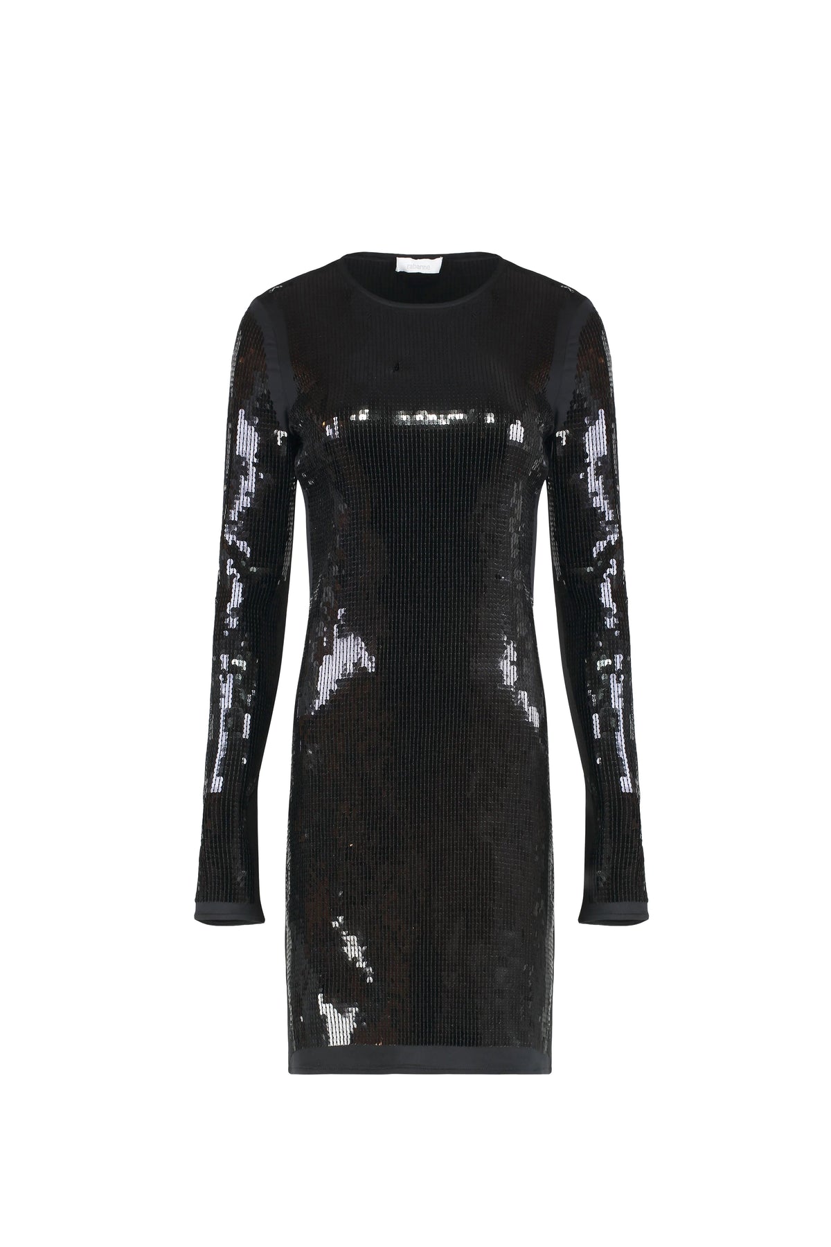 Robe courte à sequins - Black