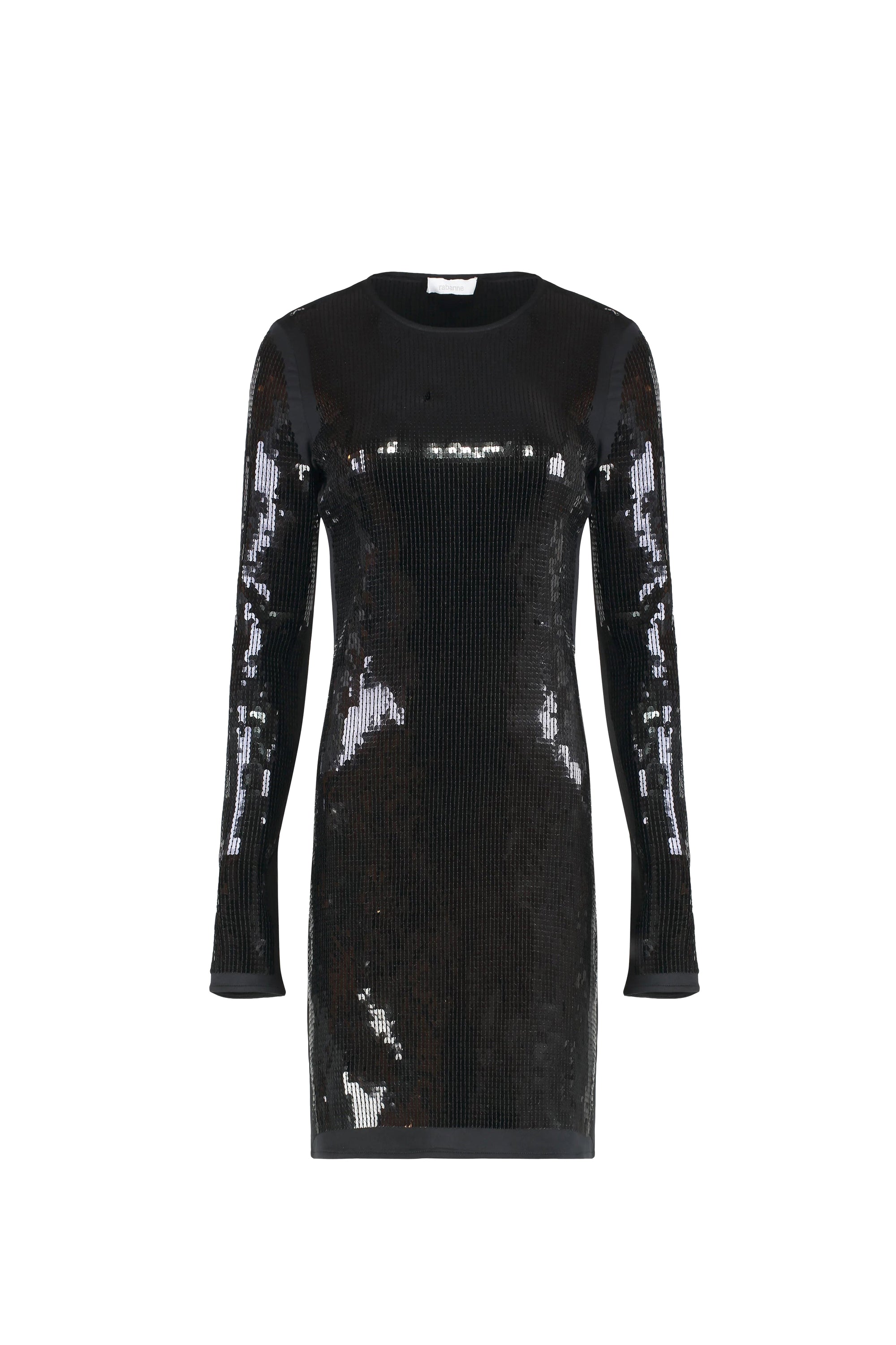 Sequin short dress - Black