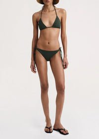 BRAID-TIE BIKINI TOP