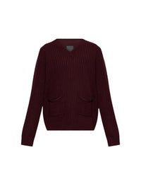 Pull en cachemire - Plum