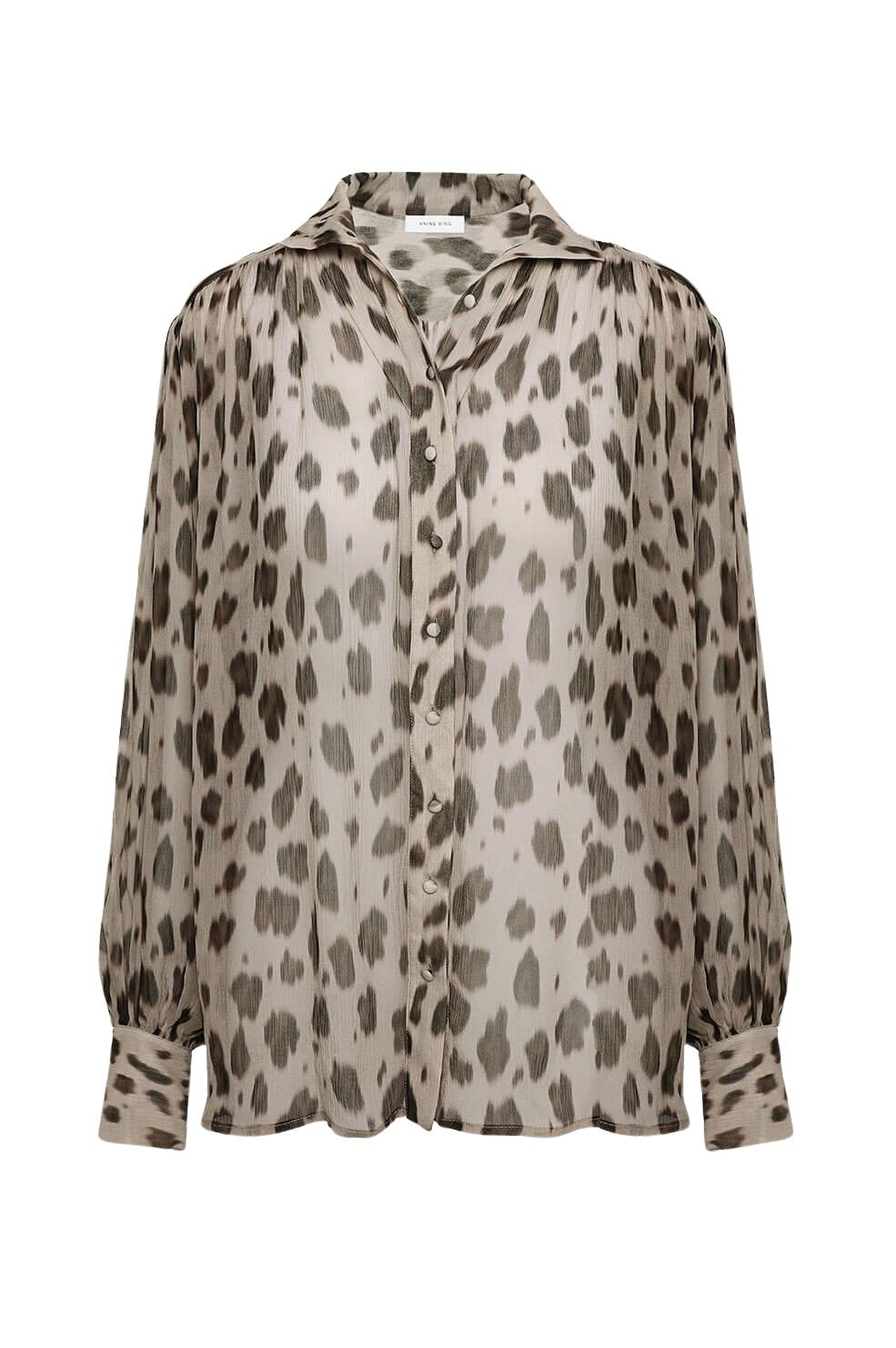 1qty NEW / KACEY TOP - BEIGE LEO