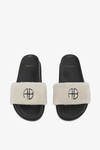 5qty NEW / BRITT SLIDES - CREAM