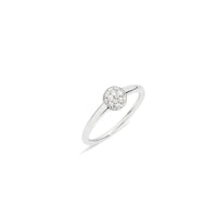 Bague M'ama non M'ama en Or blanc 18K & Diamant