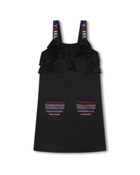 Robe à volants - Black