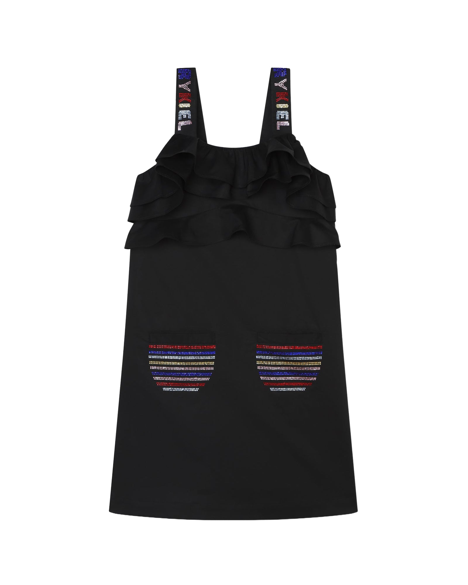 Robe à volants - Black