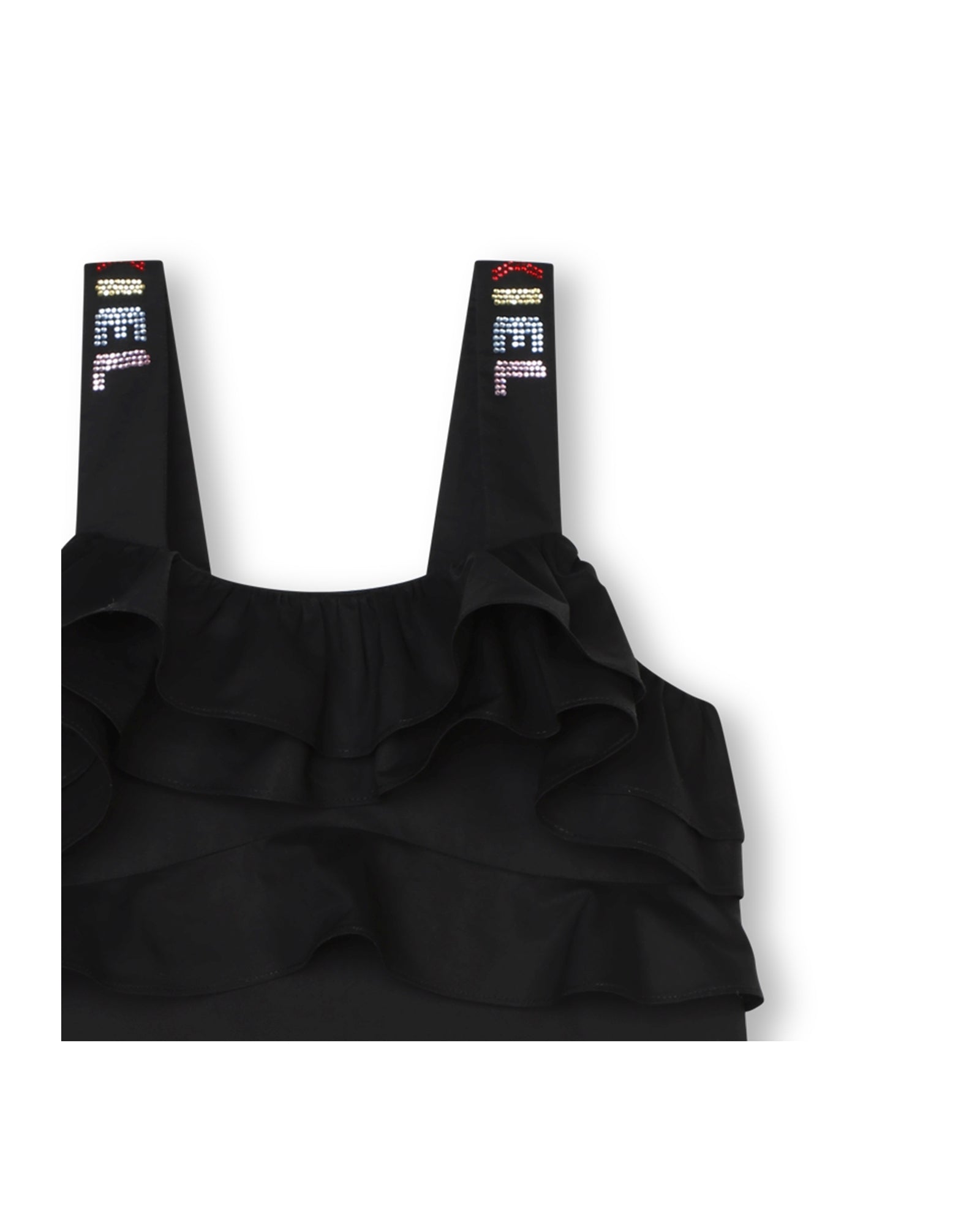 Robe à volants - Black