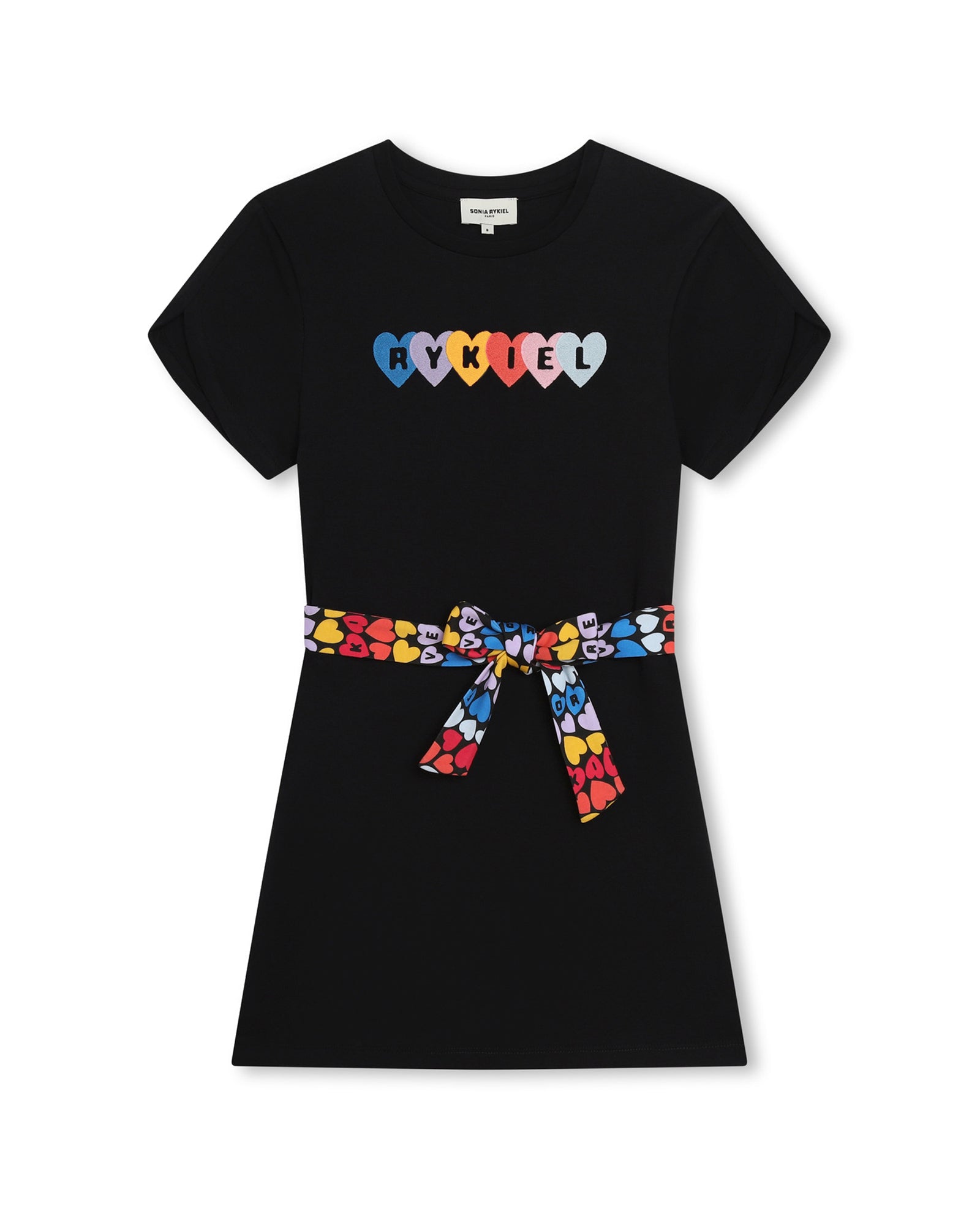 Robe à manches courtes - Black