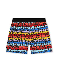 Short à taille élastiquée - Multico