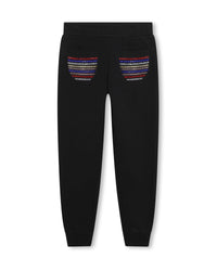 Pantalon à taille élastiquée - Black