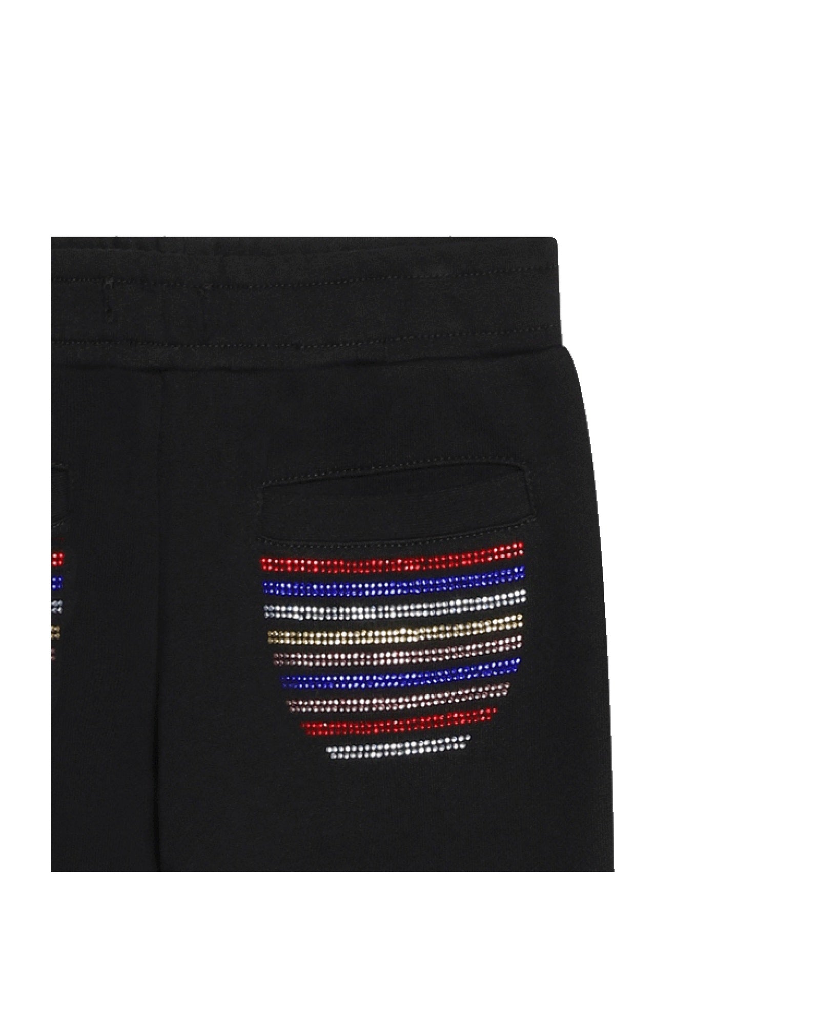 Pantalon à taille élastiquée - Black
