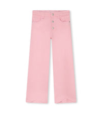 Pantalon à boutons siglés - Hortensia