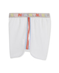 Short en molleton - Blanc