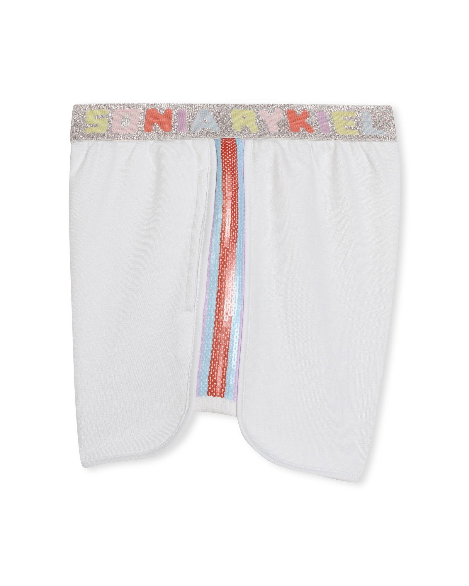 Short en molleton - Blanc